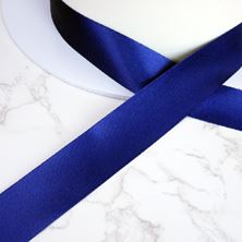 Picture of NAVY BLUE SATIN RIBBON 25MM X 20